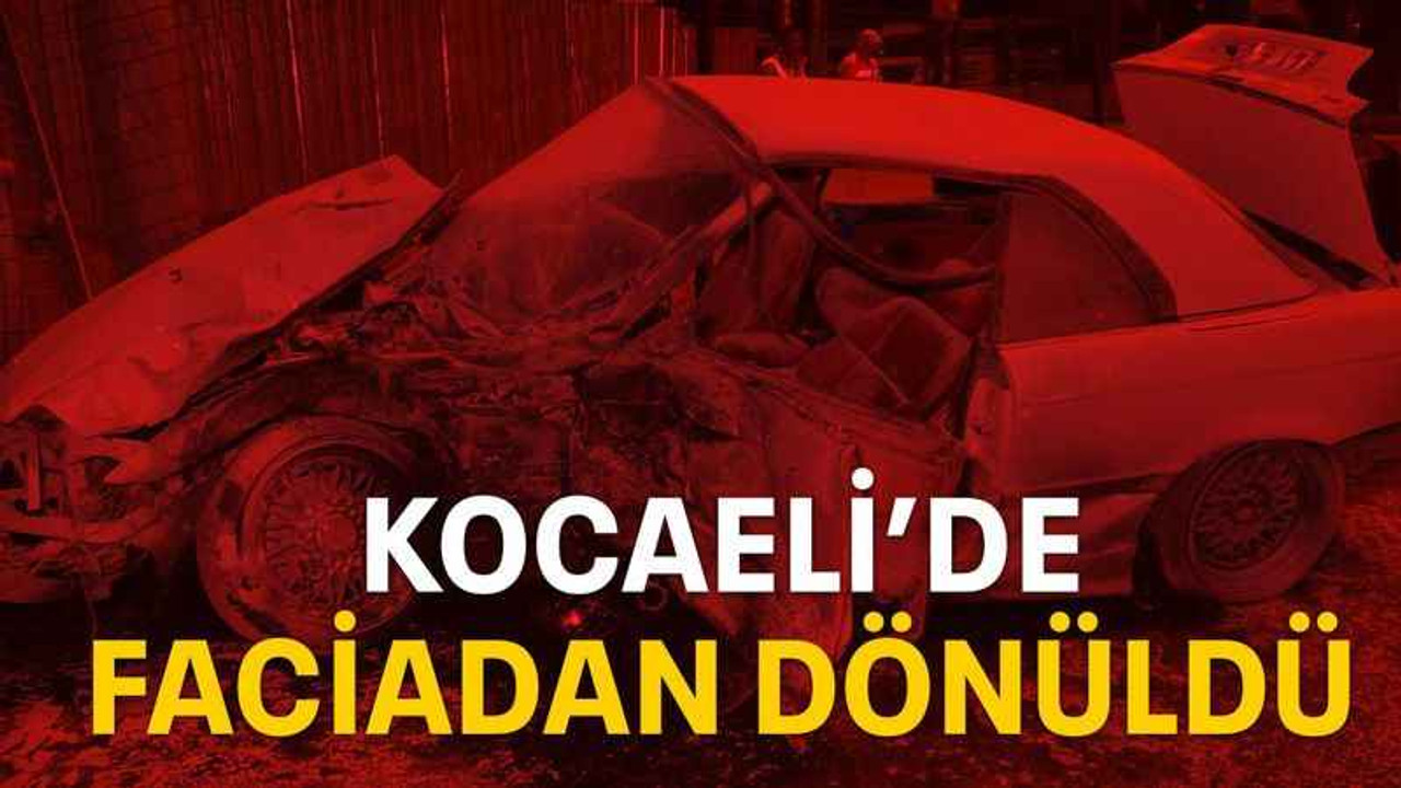 Kocaeli’de faciadan dönüldü